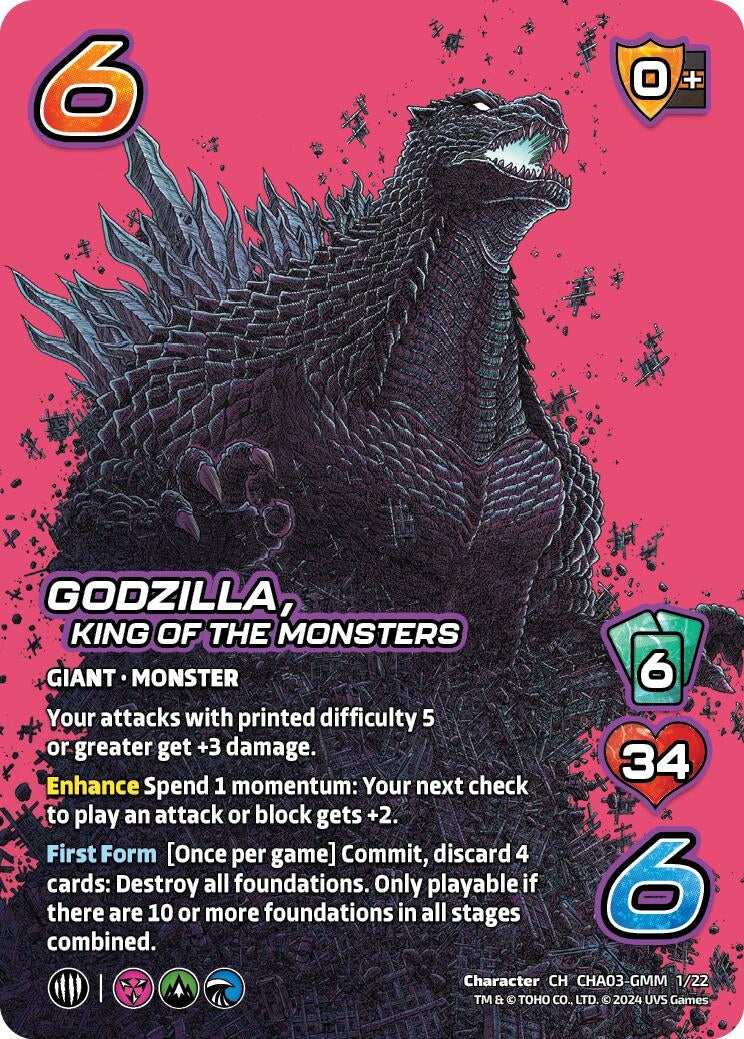 Godzilla King of the Monsters (3122) - UniVersus Single