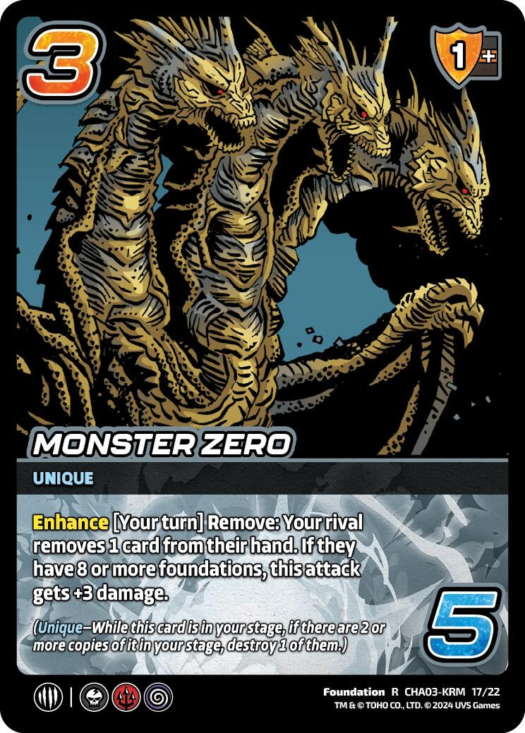 Monster Zero (31722) - UniVersus Single