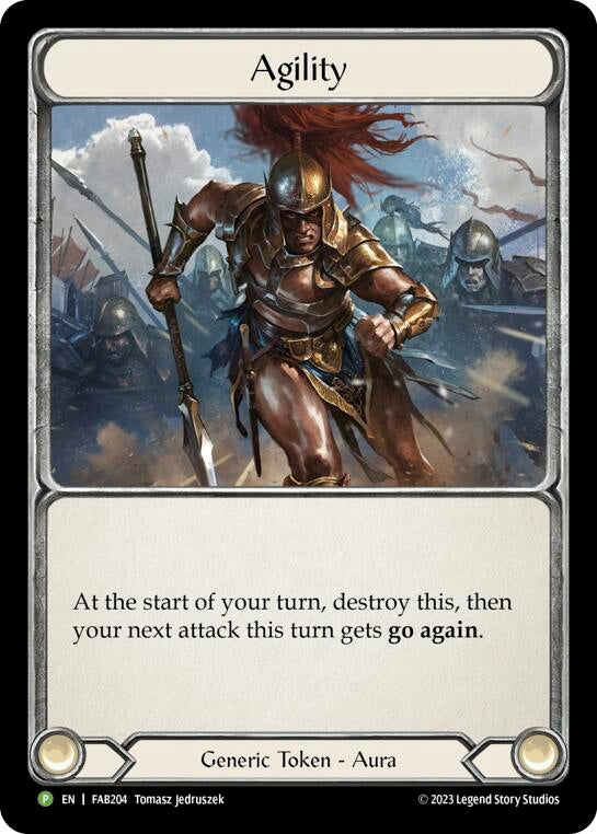 Agility - FAB204 (0) [PR] - Flesh and Blood TCG Single