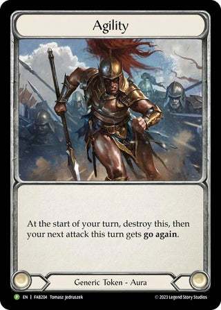 Agility - FAB204 (0) [PR] - Flesh and Blood TCG Single