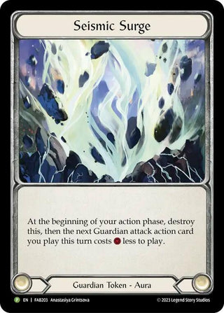 Seismic Surge - FAB203 (203) [PR] - Flesh and Blood TCG Single