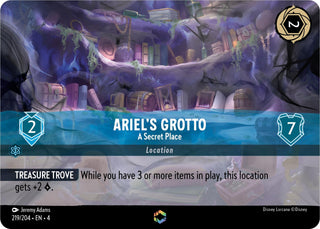 Ariel’s Grotto - A Secret Place (Enchanted) (219) (4) - Disney Lorcana Single