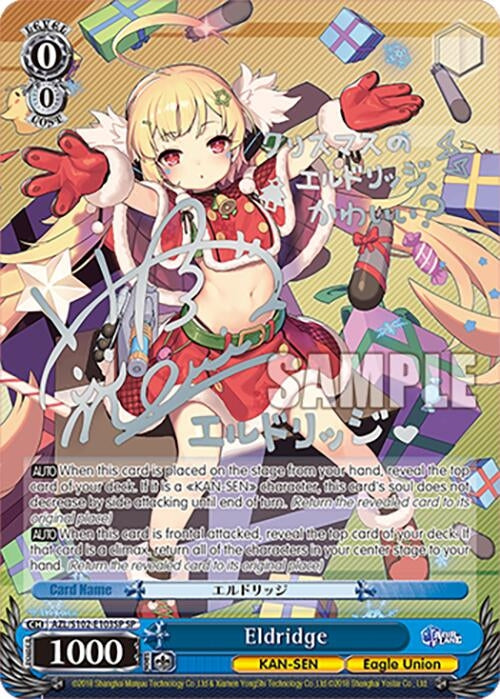 Eldridge (SP) (Silver Signature) (102103) - Weiss Schwarz Single