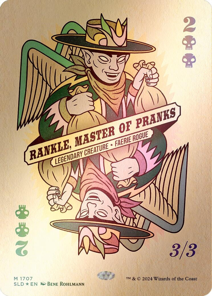 Rankle Master of Pranks (Rainbow Foil) (1707) [SLD] - MTG Single