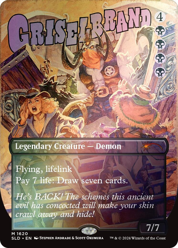 Griselbrand (1620) (Rainbow Foil) (1620) [SLD] - MTG Single