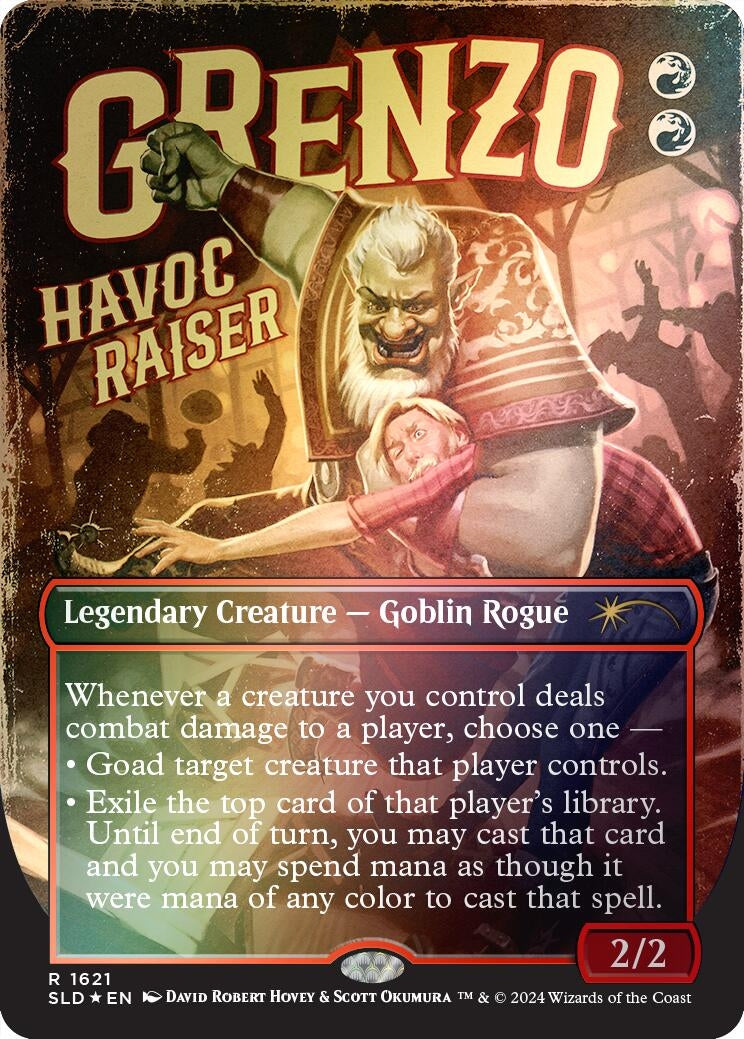 Grenzo Havoc Raiser (Rainbow Foil) (1621) [SLD] - MTG Single