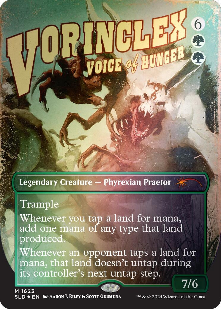 Vorinclex Voice of Hunger (Rainbow Foil) (1623) [SLD] - MTG Single