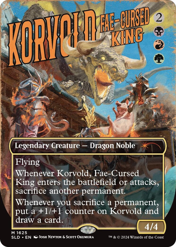 Korvold Fae-Cursed King (1625) [SLD] - MTG Single