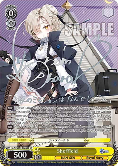 Sheffield (SP) (Silver Signature) (102005) - Weiss Schwarz Single