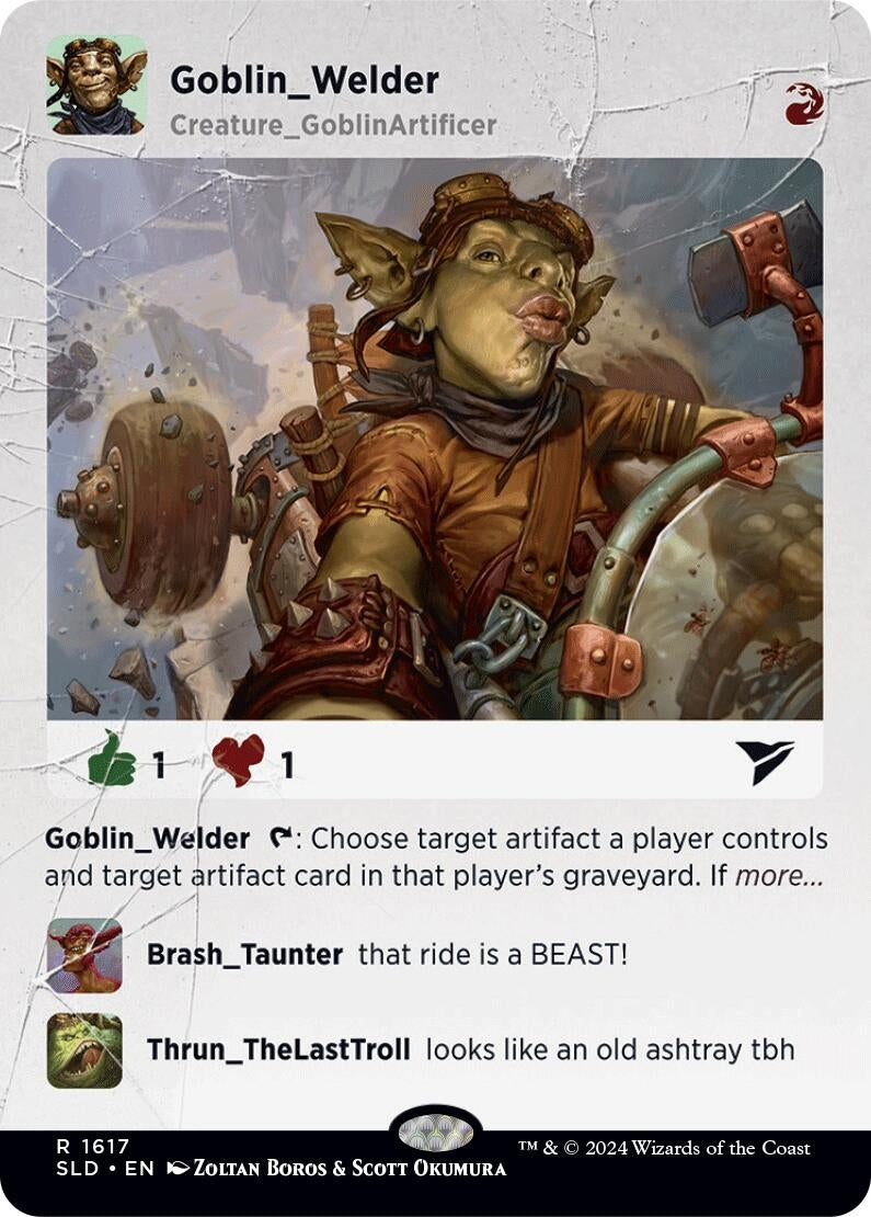 Goblin Welder (1617) [SLD] - MTG Single
