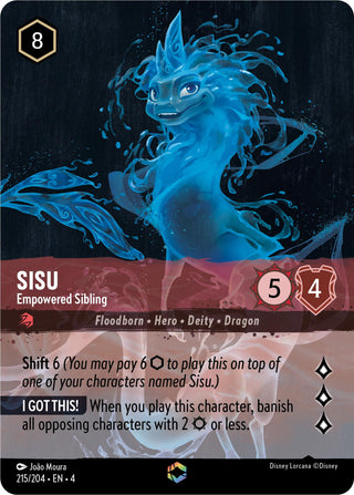 Sisu - Empowered Sibling (Enchanted) (215) (4) - Disney Lorcana Single