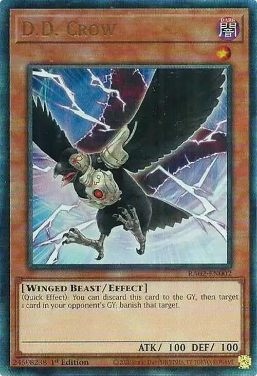 D.D. Crow (PUR) (2002) (RA02) - YuGiOh Single