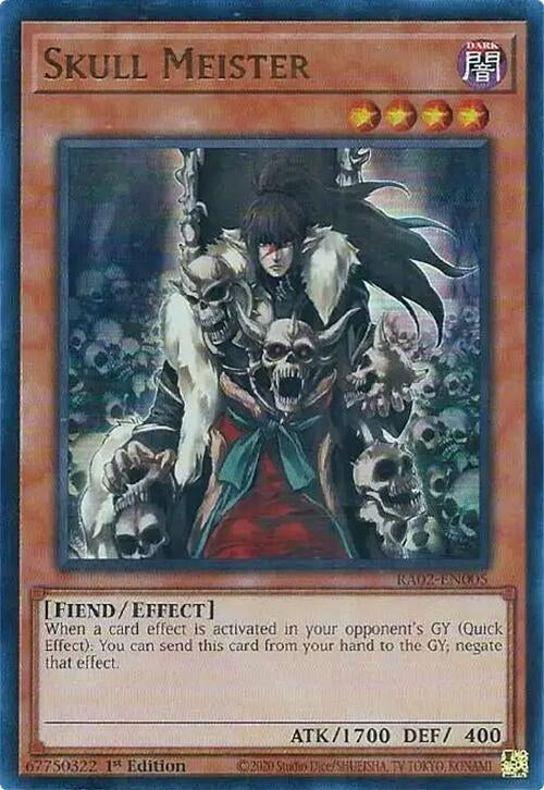 Skull Meister (UR) (2005) (RA02) - YuGiOh Single
