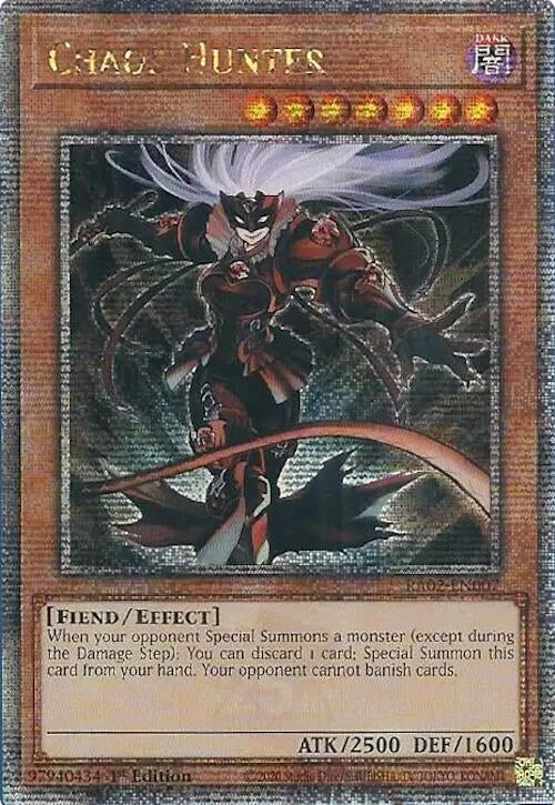 Chaos Hunter (Quarter Century Secret Rare) (2007) (RA02) - YuGiOh Single