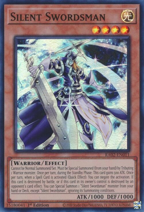 Silent Swordsman (2011) (RA02) - YuGiOh Single