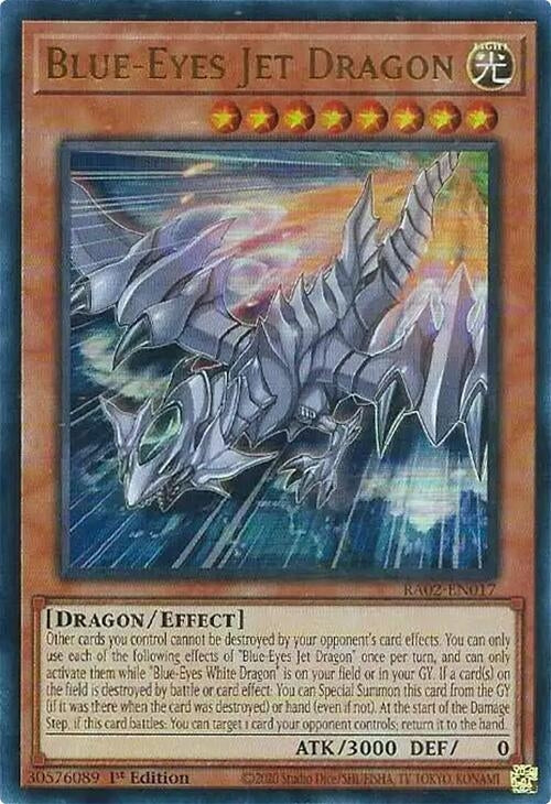 Blue-Eyes Jet Dragon (UR) (2017) (RA02) - YuGiOh Single