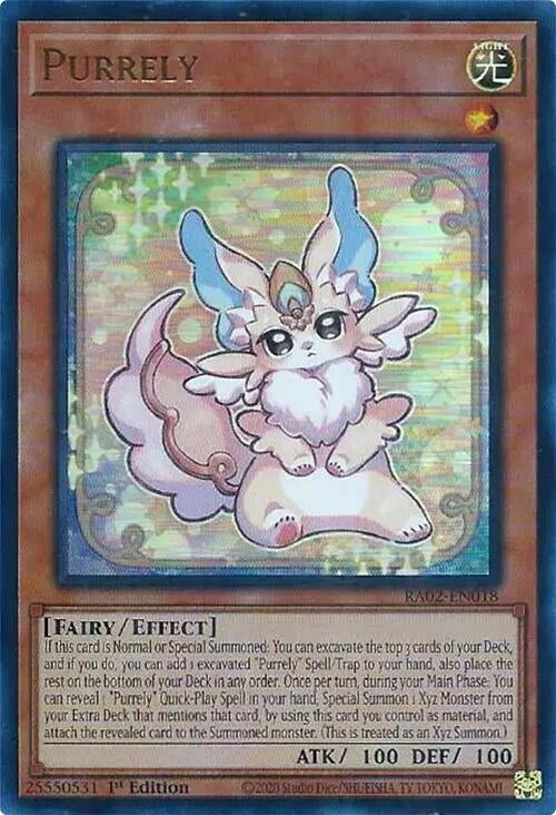 Purrely (UR) (2018) (RA02) - YuGiOh Single