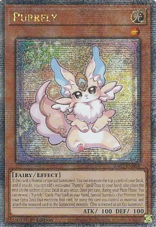 Image for Purrely (Quarter Century Secret Rare) (RA02-EN018) (25th Anniversary Rarity Collection II) - YuGiOh