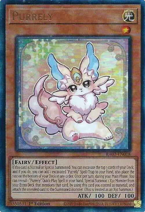 Purrely (PUR) (2018) (RA02) - YuGiOh Single