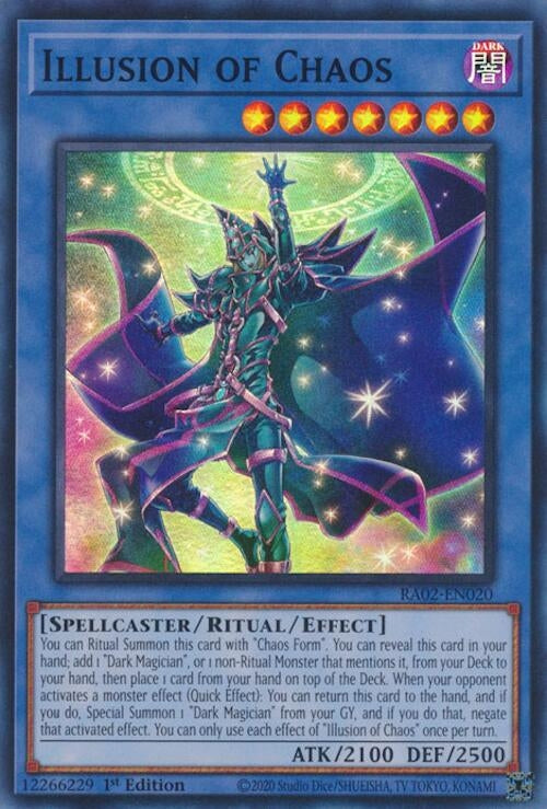 Illusion of Chaos (2020) (RA02) - YuGiOh Single