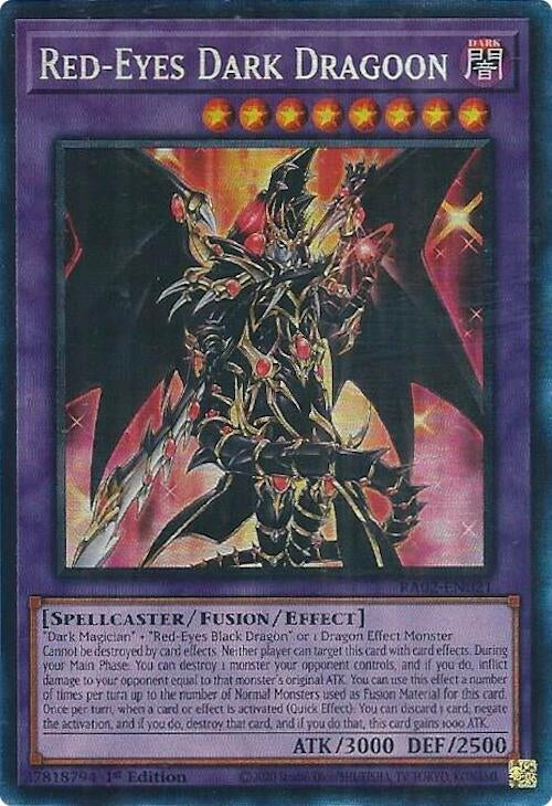 Red-Eyes Dark Dragoon (PCR) (2021) (RA02) - YuGiOh Single