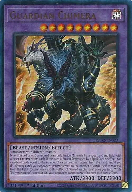 Guardian Chimera (UR) (2023) (RA02) - YuGiOh Single