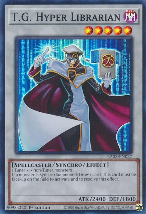 T.G. Hyper Librarian (2027) (RA02) - YuGiOh Single