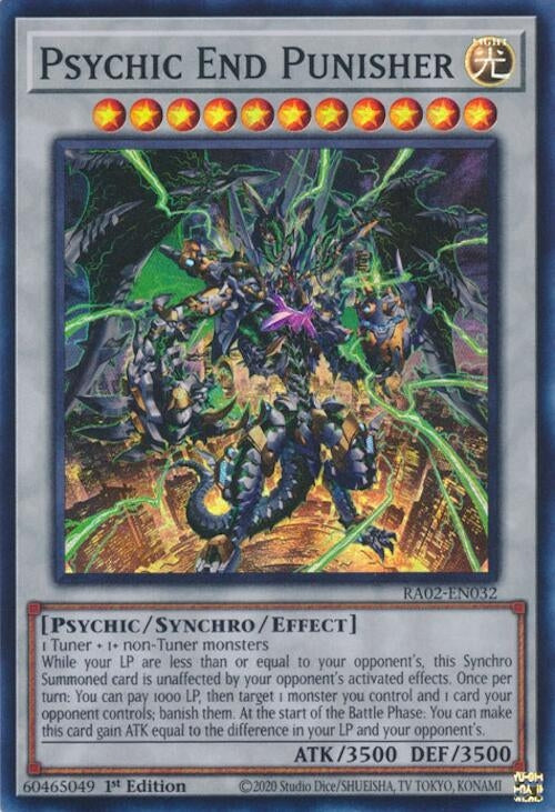 Psychic End Punisher (2032) (RA02) - YuGiOh Single