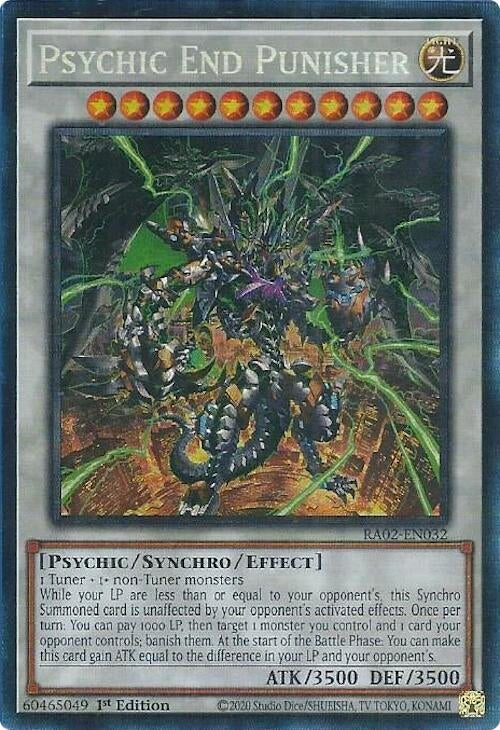 Psychic End Punisher (PCR) (2032) (RA02) - YuGiOh Single