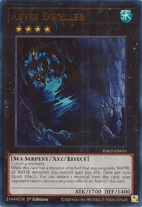 Abyss Dweller (UR) (2033) (RA02) - YuGiOh Single