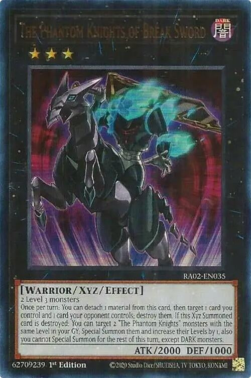 The Phantom Knights of Break Sword (UR) (2035) (RA02) - YuGiOh Single