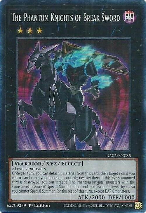 The Phantom Knights of Break Sword (PCR) (2035) (RA02) - YuGiOh Single