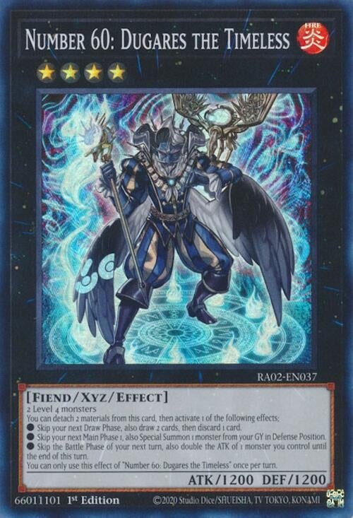 Number 60: Dugares the Timeless (2037) (RA02) - YuGiOh Single