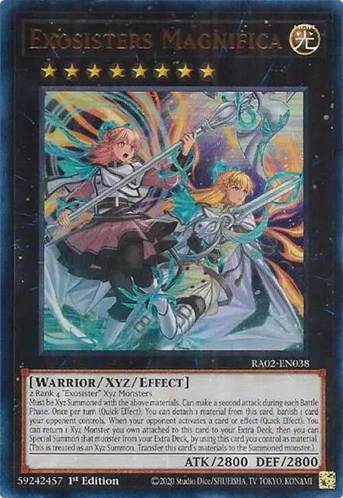 Exosisters Magnifica (UR) (2038) (RA02) - YuGiOh Single