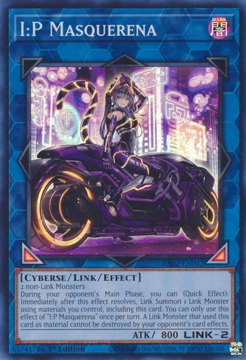 I:P Masquerena (Alternate Art) (2042) (RA02) - YuGiOh Single