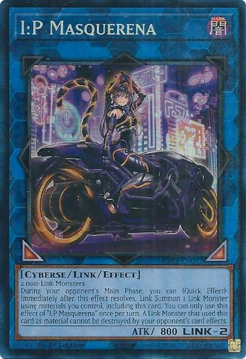 I:P Masquerena (Alternate Art) (PCR) (2042) (RA02) - YuGiOh Single
