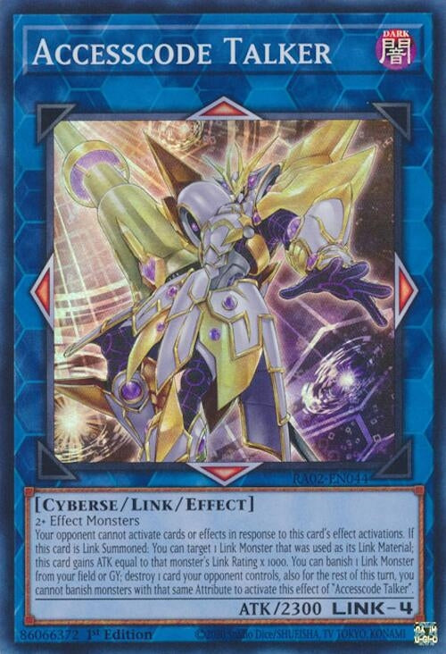 Accesscode Talker (2044) (RA02) - YuGiOh Single