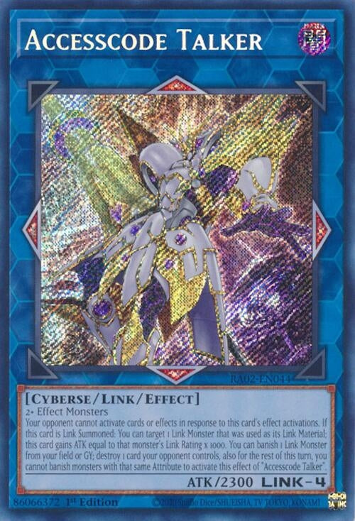 Accesscode Talker (Secret Rare) (2044) (RA02) - YuGiOh Single