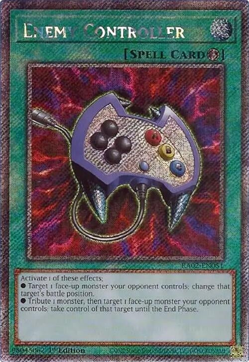 Enemy Controller (Platinum Secret Rare) (2051) (RA02) - YuGiOh Single