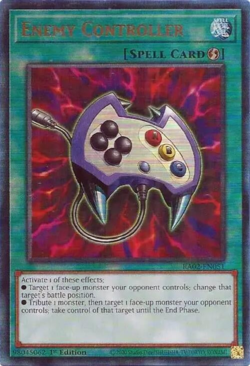 Enemy Controller (PUR) (2051) (RA02) - YuGiOh Single