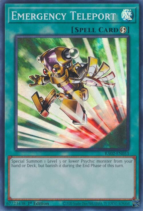Emergency Teleport (2053) (RA02) - YuGiOh Single