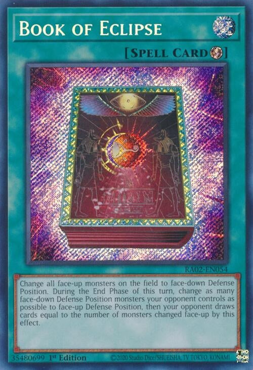 Book of Eclipse (Secret Rare) (2054) (RA02) - YuGiOh Single