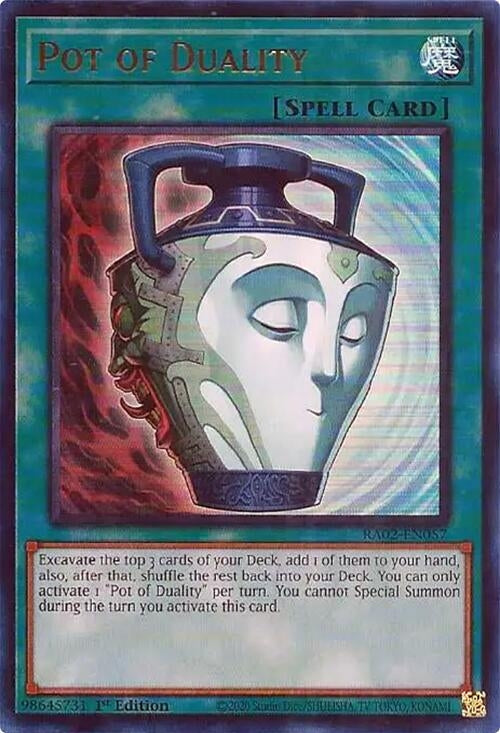 Pot of Duality (UR) (2057) (RA02) - YuGiOh Single