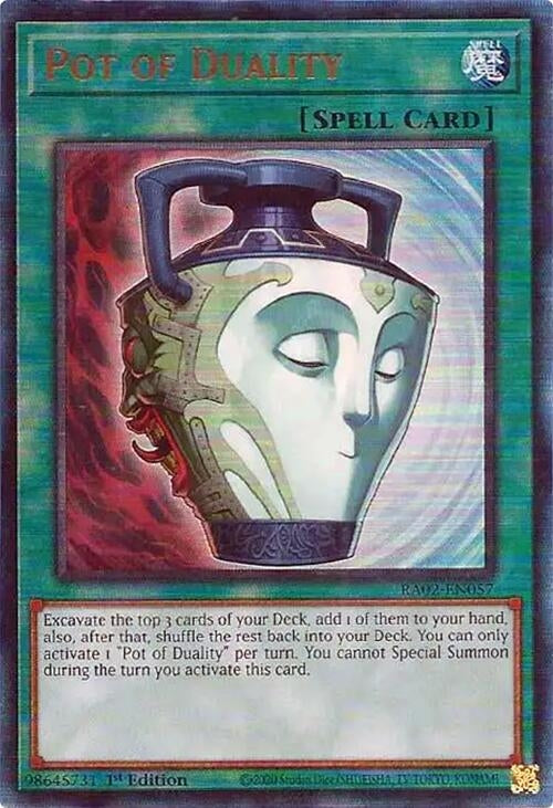 Pot of Duality (PUR) (2057) (RA02) - YuGiOh Single