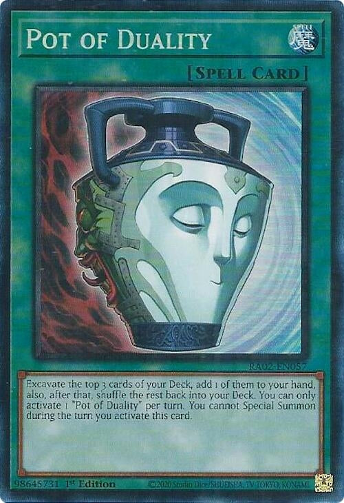 Pot of Duality (PCR) (2057) (RA02) - YuGiOh Single