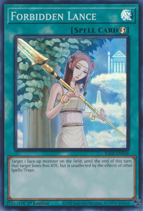 Forbidden Lance (2058) (RA02) - YuGiOh Single