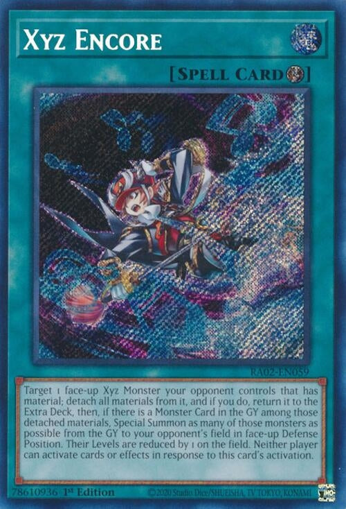 Xyz Encore (Secret Rare) (2059) (RA02) - YuGiOh Single