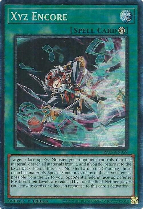 Xyz Encore (PCR) (2059) (RA02) - YuGiOh Single