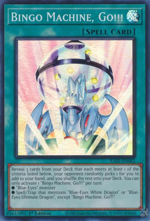 Bingo Machine Go!!! (2062) (RA02) - YuGiOh Single