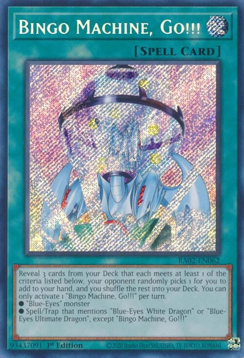 Bingo Machine Go!!! (Secret Rare) (2062) (RA02) - YuGiOh Single